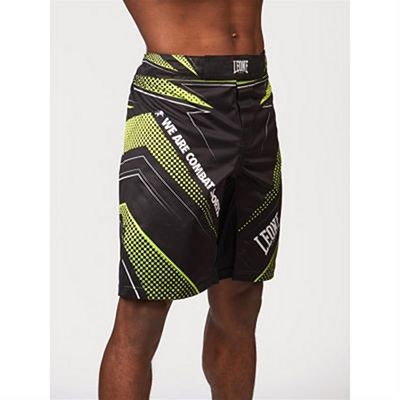 Leone 1947 Blitz MMA Shorts Negro-Verde