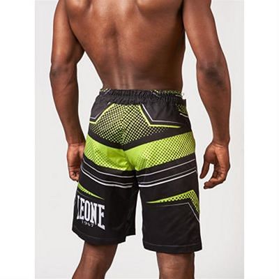 Leone 1947 Blitz MMA Shorts Schwarz-Grün