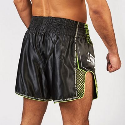 Leone 1947 Blitz Muay Thai Shorts Negro