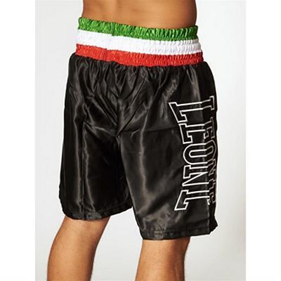 Leone 1947 Boxing Shorts Nero