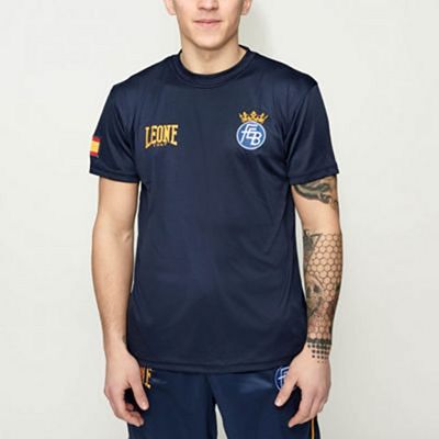 Leone 1947 Camiseta Manga Corta ESPAÑA Azul