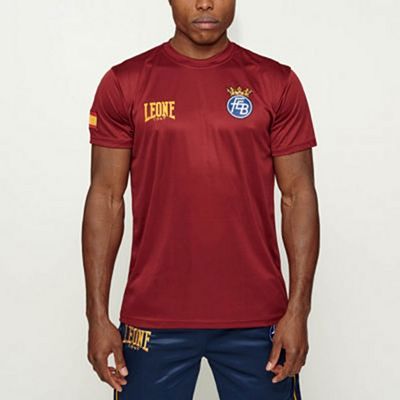 Leone 1947 Camiseta Manga Corta ESPAÑA Röd