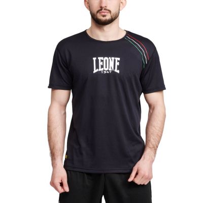 Leone 1947 Camiseta Manga Corta FLAG ABX806 Preto