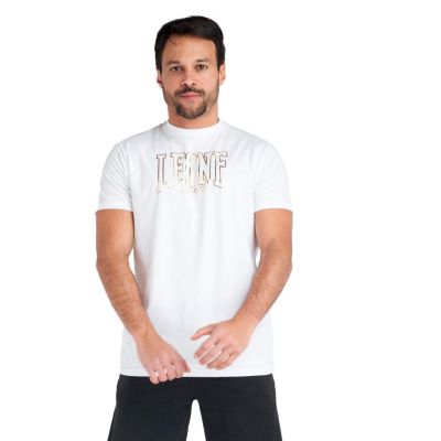 Leone 1947 Camiseta Manga Corta Gold SS22 Blanco