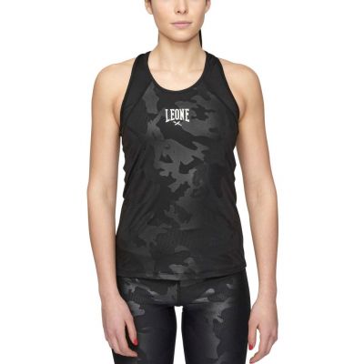 Leone 1947 Camiseta Tirantes Mujer CAMOBLACK ABX517 Preto