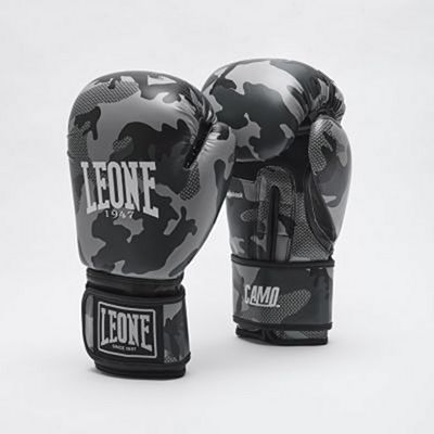 Leone 1947 Camo Boxing Gloves Grau-Camo