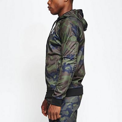 Leone 1947 Camo Hoodie Sweatshirt Verde