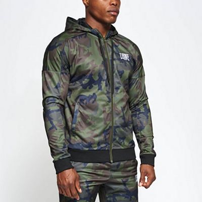 Leone 1947 Camo Hoodie Sweatshirt Grün