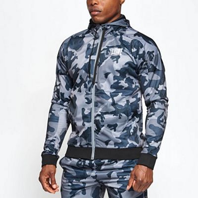 Leone 1947 Camo Hooded Sweatshirt Grau