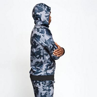 Leone 1947 Camo Hooded Sweatshirt Grey