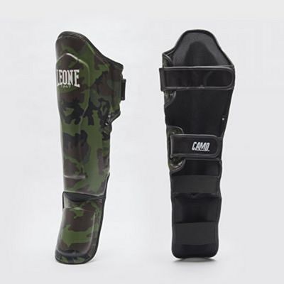 Leone 1947 Camo Shinguards Grön-Camo