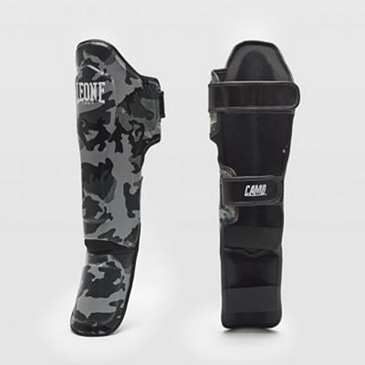 Leone 1947 Camo Shinguards Szürke-Camo