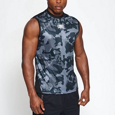 Leone 1947 Camo Sleeveless Tshirt Szürke-Camo