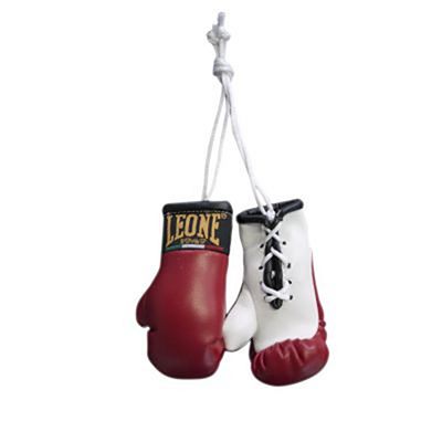 Leone 1947 Car Rear View Boxing Gloves Charm Rosso