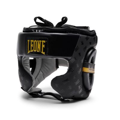 Leone 1947 Casco Protector Con Pomulo DNA CS445 Preto-Dourado