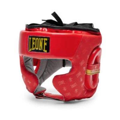 Leone 1947 Casco Protector Con Pomulo DNA CS445 Vermelho