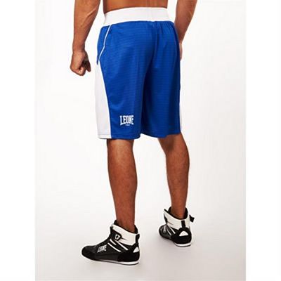 Leone 1947 Corner Boxing Shorts Azul-Blanco