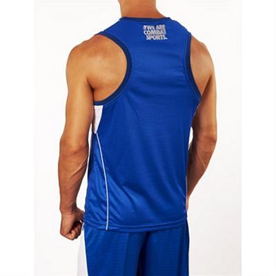 Leone 1947 Corner Boxing Singlet Bleu