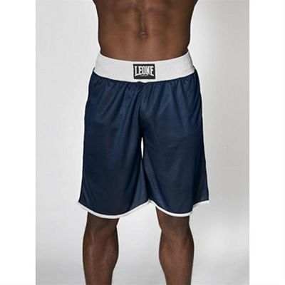 Leone 1947 Double Face Boxing Shorts Blau-Rot