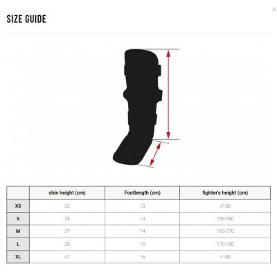 Leone 1947 Espinilleras MMA DNA Red