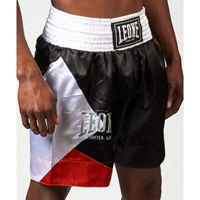 Leone 1947 Fighter Life Boxing Shorts Nero