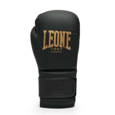 Leone 1947 Guantes De Boxeo BLACK&GOLD GN059D Preto-Dourado