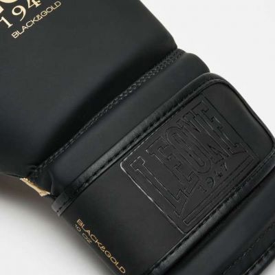 Leone 1947 Guantes de Boxeo GN059D Negro-Oro