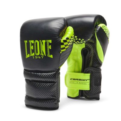 Leone 1947 Guantes De Boxeo CARBON 22 GN222 Fekete-Zöld