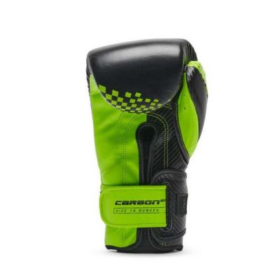 Leone 1947 Carbon 22 GN222 Boxing Gloves Nero-Verde