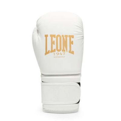 Leone 1947 Guantes De Boxeo GN059W Blanco-Oro