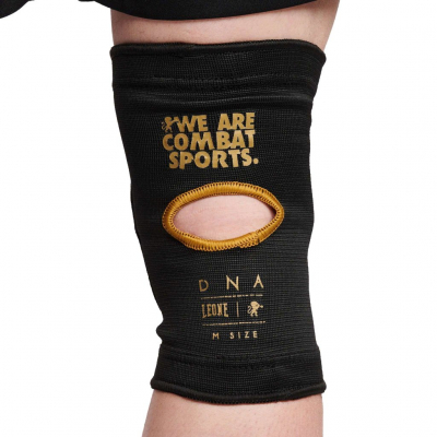 Leone 1947 Knee Pads DNA PR342 Negro-Oro