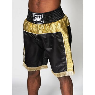 Leone 1947 Legend Boxing Shorts Black-Gold