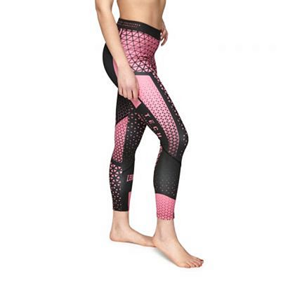 Leone 1947 Legging Tech Schwarz-Rosa