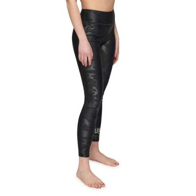 Leone 1947 Leggins Mujer CAMOBLACK ABX525 Svart