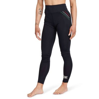 Leone 1947 Leggins Mujer FLAG ABX825 Schwarz