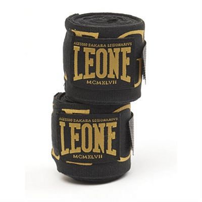 Leone 1947 Legionarivs Hand Wraps 350cm Schwarz-Gold