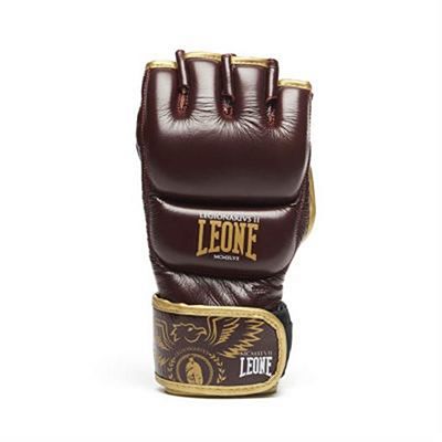 Leone 1947 Legionarivs II MMA Gloves Wine Röd-Gold