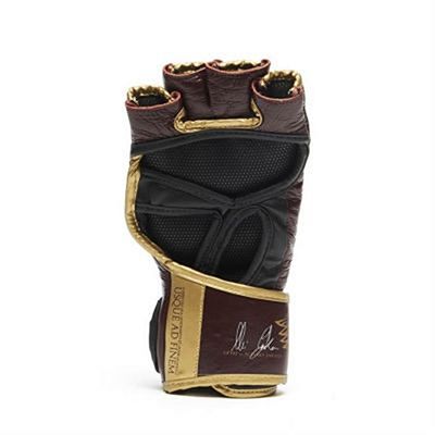 Leone 1947 Legionarivs II MMA Gloves Wine Röd-Gold