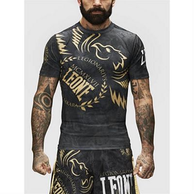 Leone 1947 Legionarivs SS Rashguard Nero