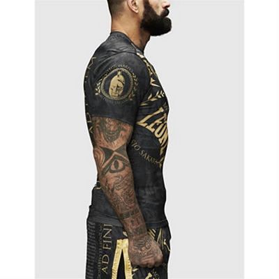 Leone 1947 Legionarivs SS Rashguard Nero