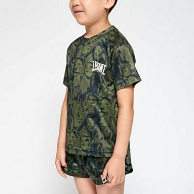 Leone 1947 Leo Camo Jr T-shirt Verde-Camo