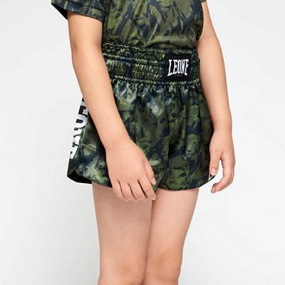 Leone 1947 Leo Camo Jr Thai Shorts Zöld-Camo