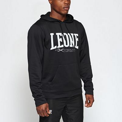 Leone 1947 Logo Hooded Sweatshirt Fekete