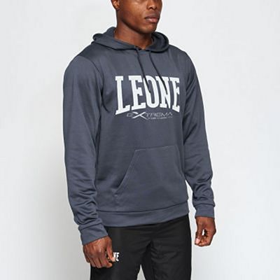 Leone 1947 Logo Hooded Sweatshirt Grå