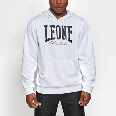 Leone 1947 Logo Hooded Sweatshirt Bianco