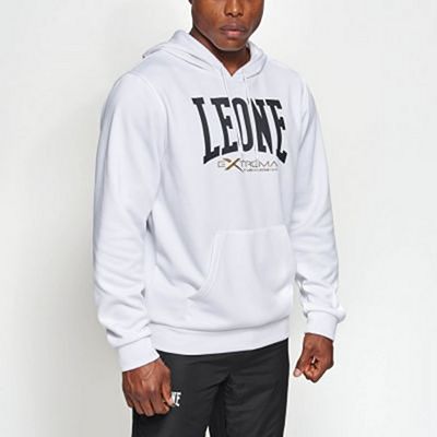 Leone 1947 Logo Hooded Sweatshirt Fehèr