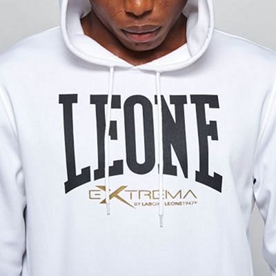 Leone 1947 Logo Hooded Sweatshirt Fehèr