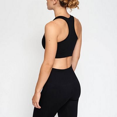 Leone 1947 Logo Sports Bra Nero