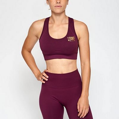 Leone 1947 Logo Sports Bra Viola