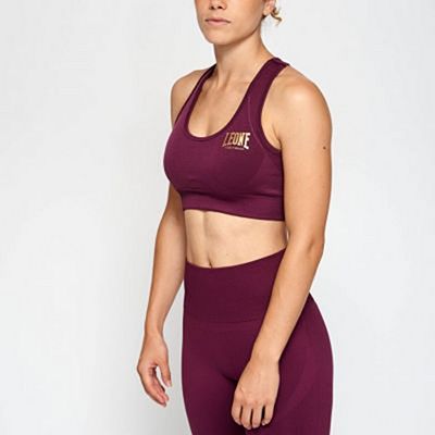 Leone 1947 Logo Sports Bra Viola